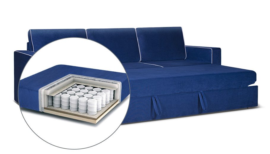 Стокгольм Диван с независимым пружинным блоком