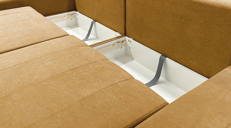 Угловой диван Оникс пуфом, рис.12