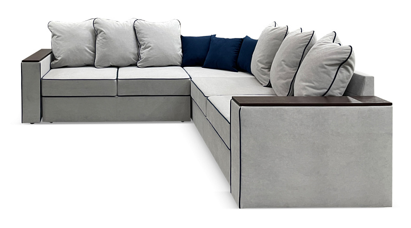 Угловой диван с полкой в углу Кируна, рис.4