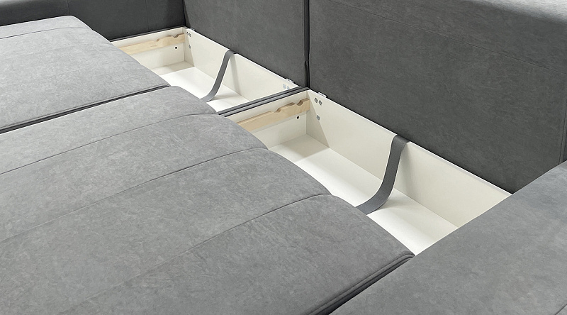 Угловой диван Оникс пуфом, рис.12