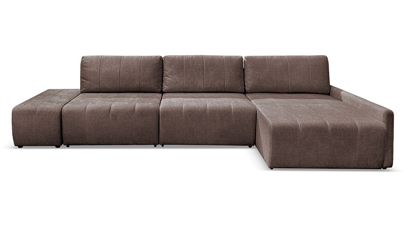 Угловой диван max Осака с пуфом