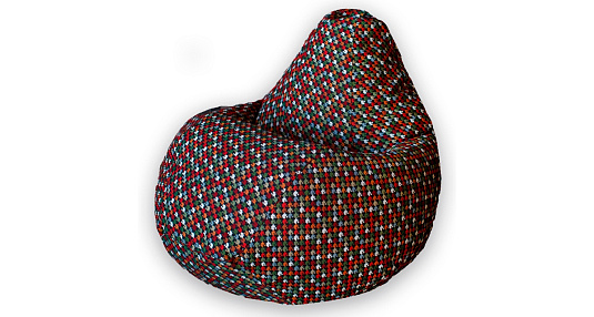 Кресло мешок груша XL Гусиная лапка
